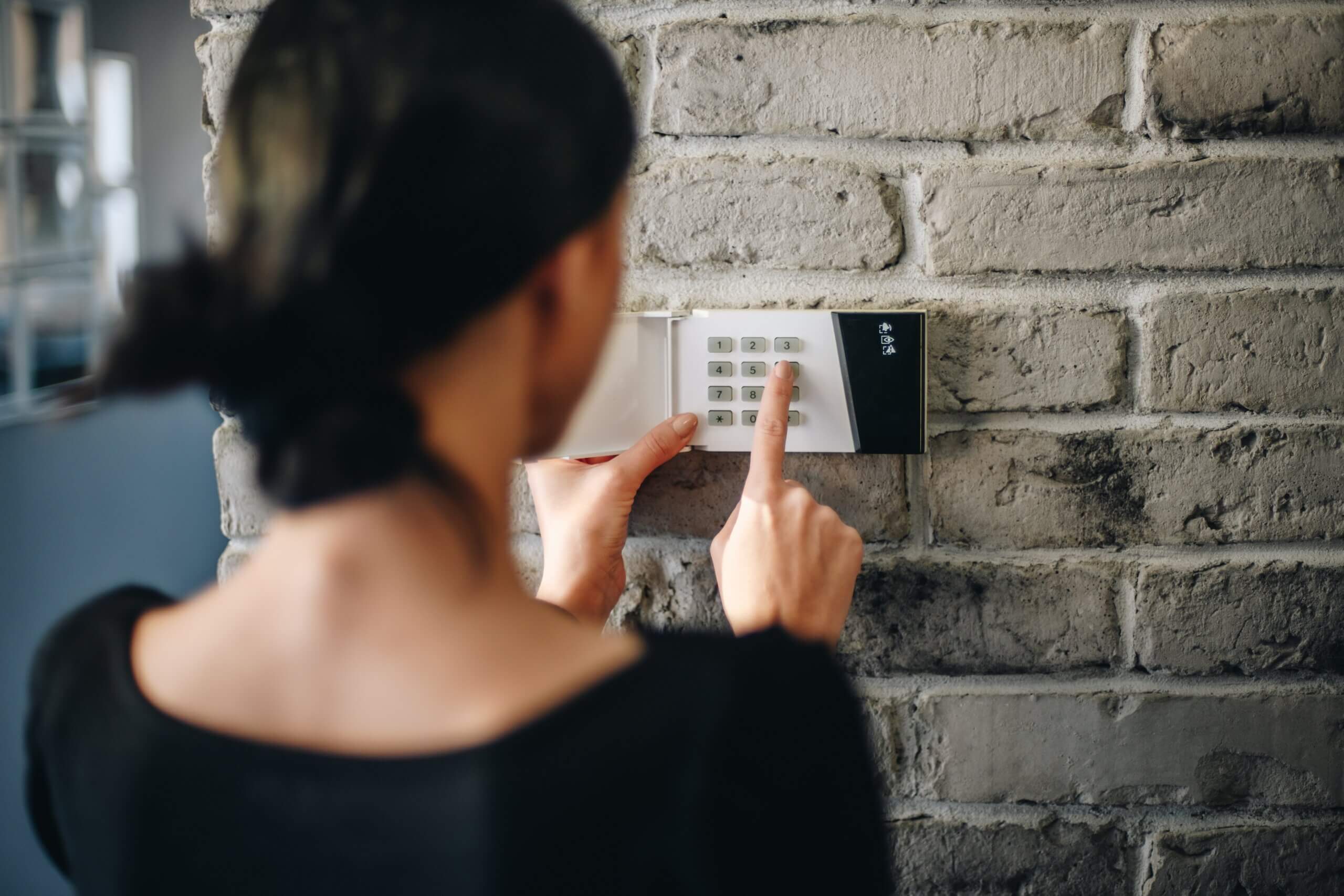 Women and Alarm Pad