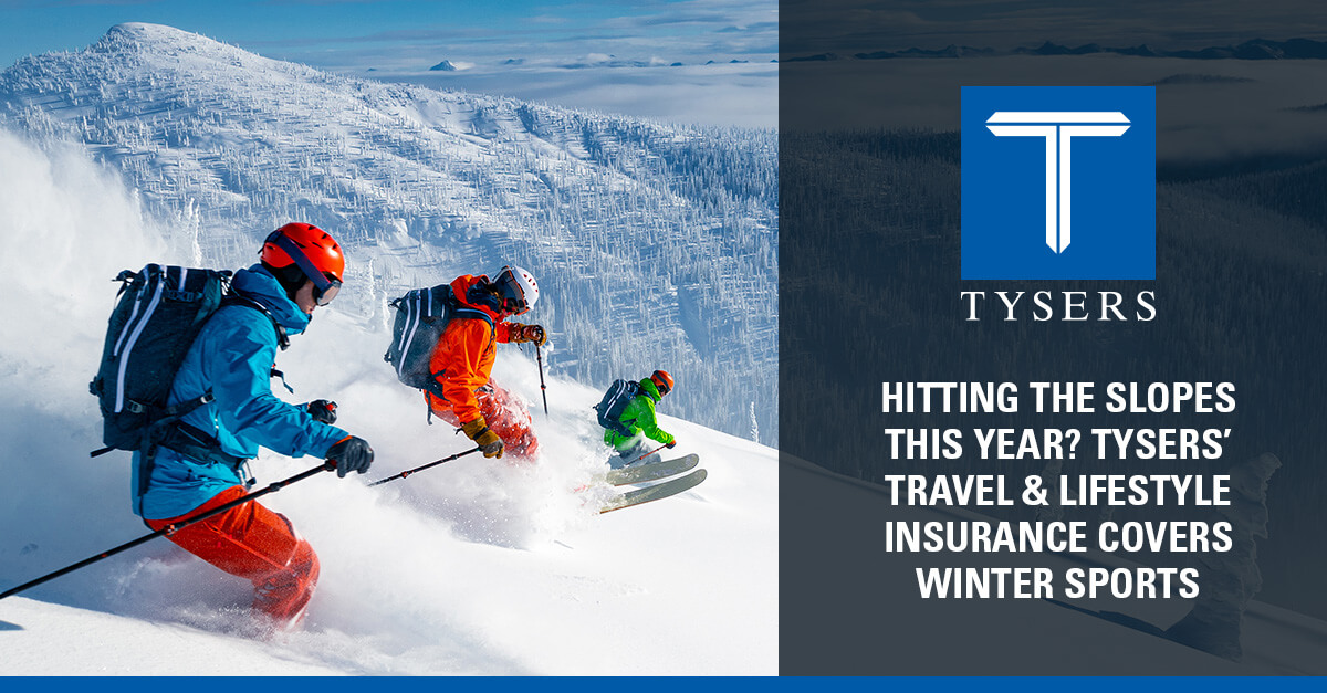travel insurance winter sports cover
